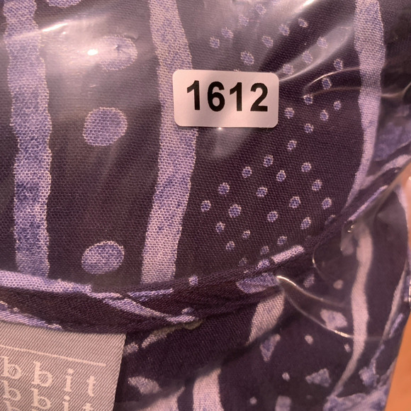 Vintage‎ Womens Boho Floral Top Sz M/L Blue Oversized Boxy Rayon Artsy Lagenlook - Picture 11 of 11